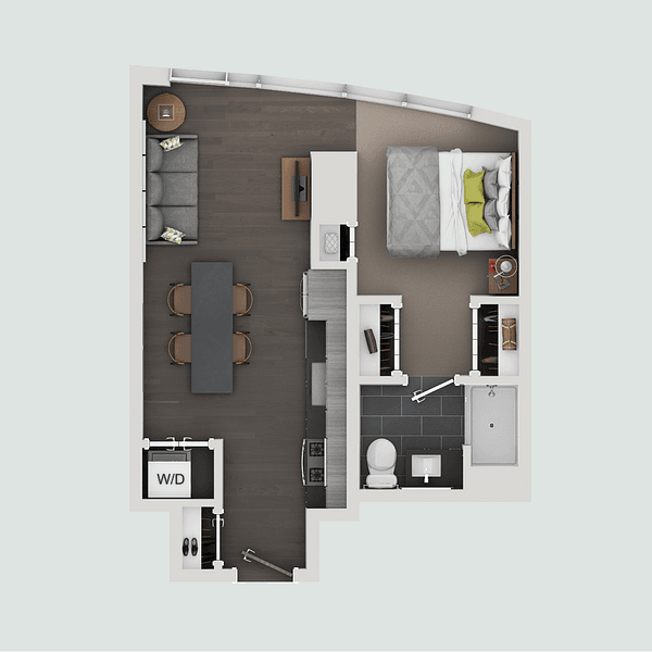 the parker floor plan  132nd street