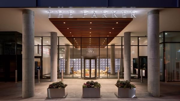 Entrance to The Parker