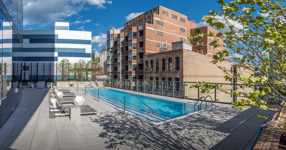 The Parker outdoor pool - Chicago, IL